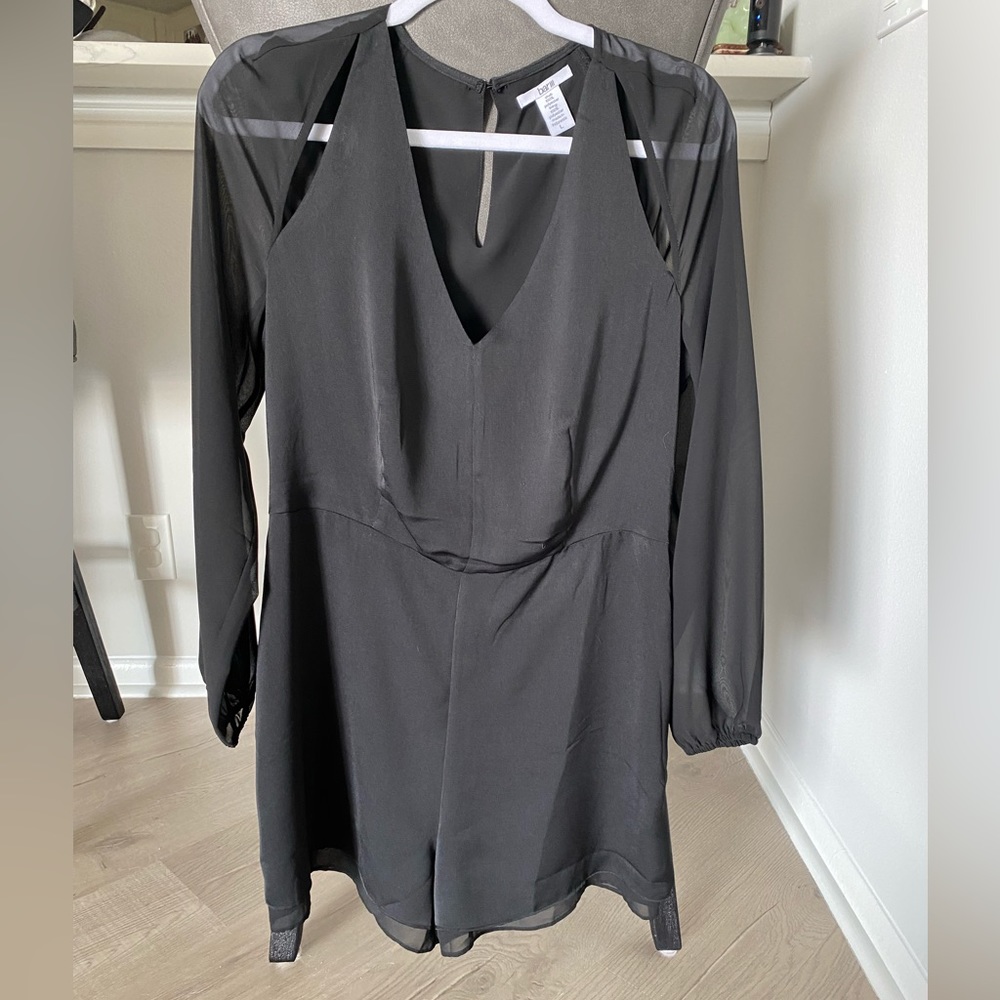 Bar III Black Romper